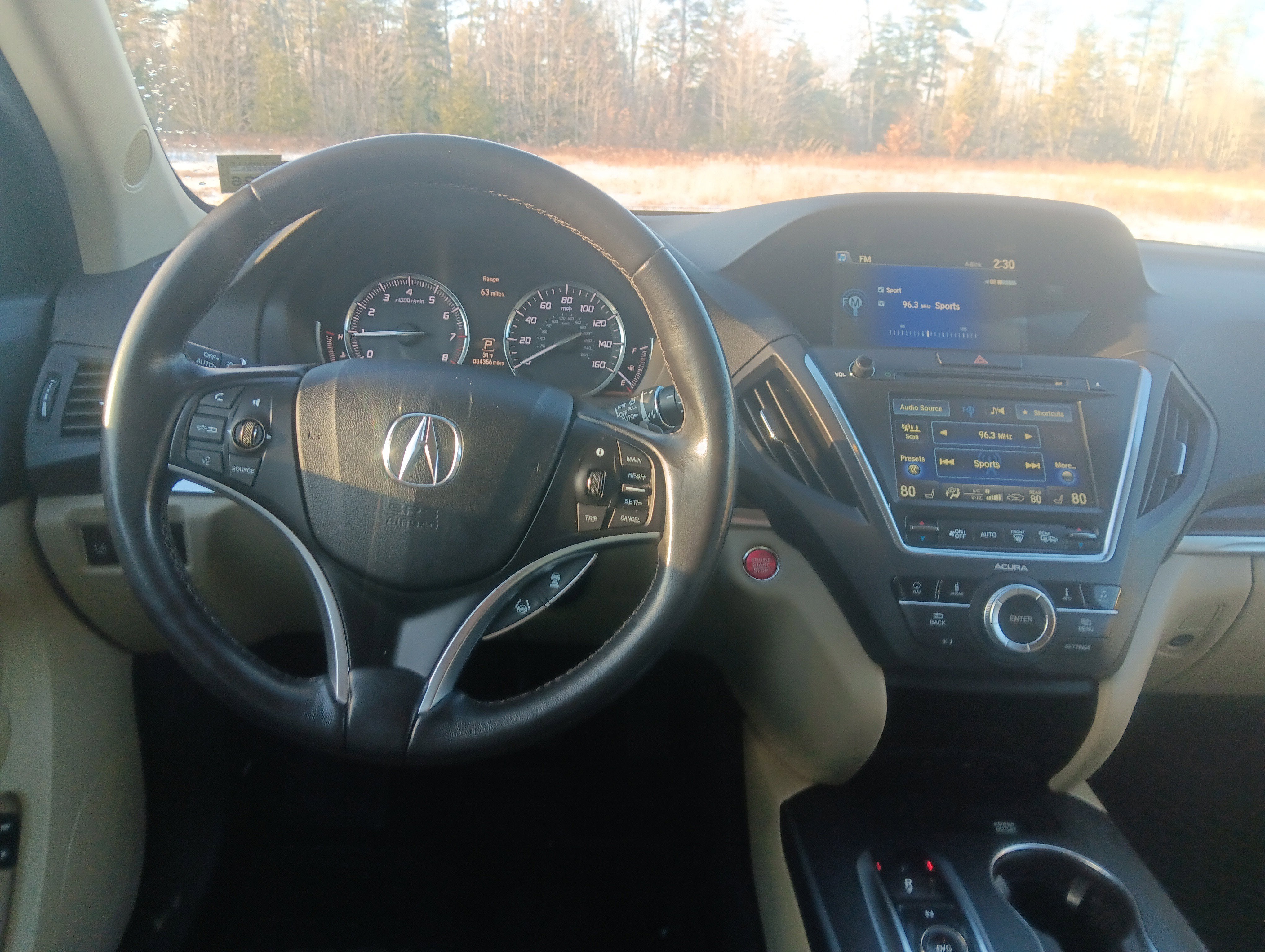 2016 Acura MDX w/Tech