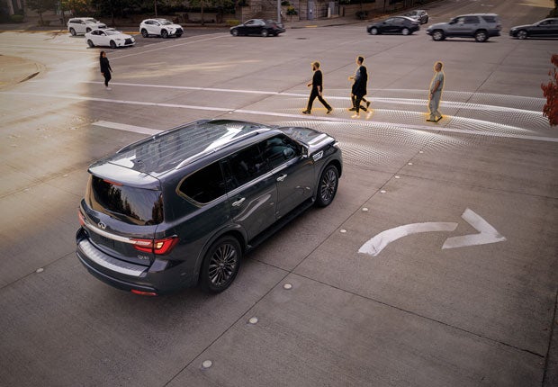 2024 INFINITI QX80 Key Features - PREDICTIVE FORWARD COLLISION WARNING | Bill Dodge INFINITI in Westbrook ME
