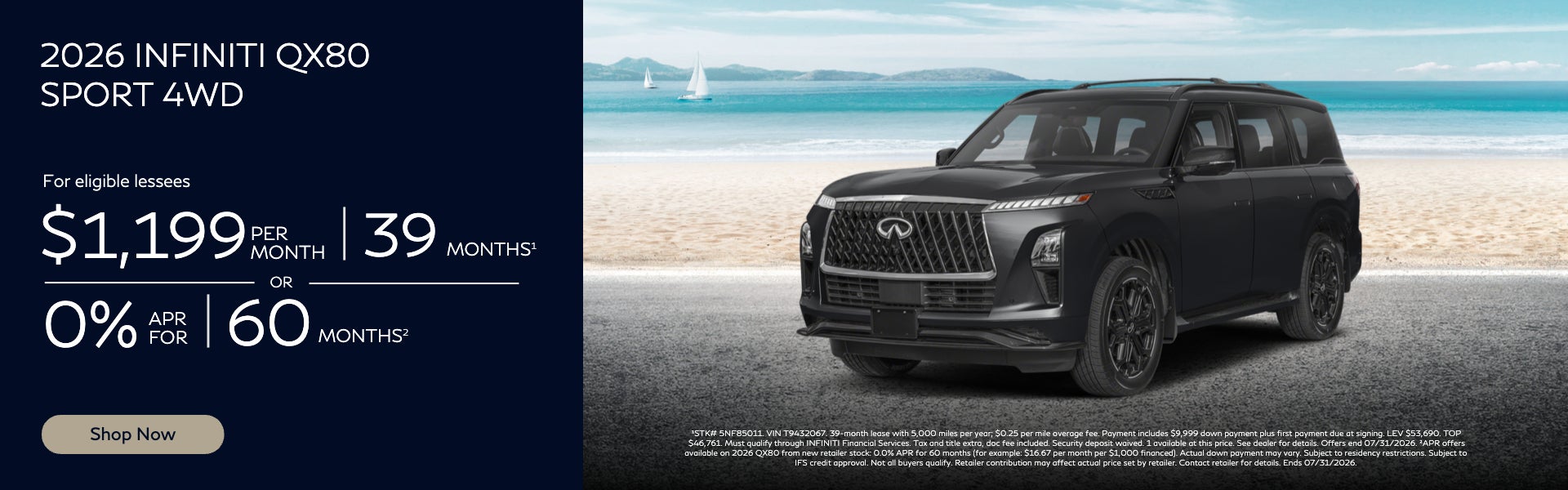 2026 QX80 Sport 4WD