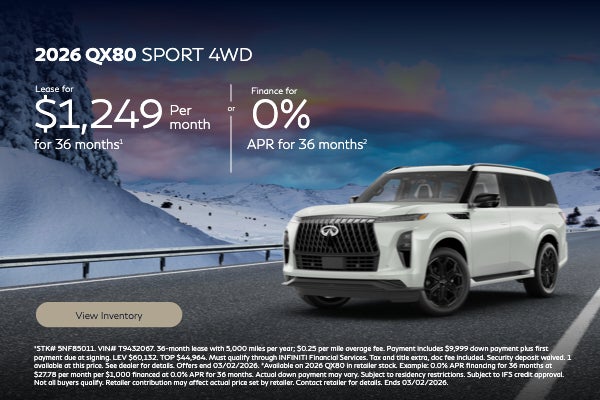 2026 QX80