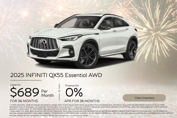 2025 INFINITI QX55 Essential AWD