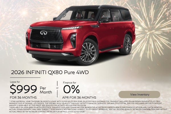 2026 INFINITI QX80 Pure 4WD