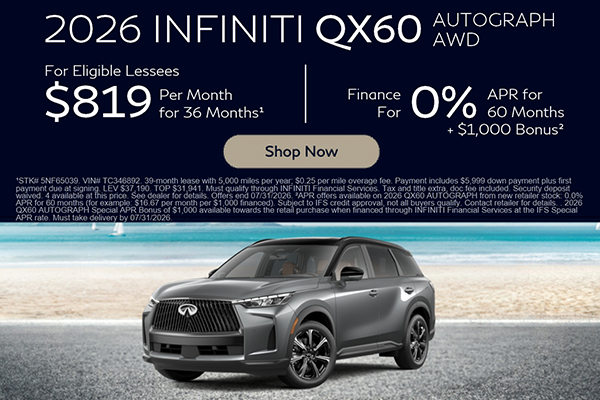 2026 QX60 Autograph AWD