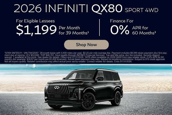 2026 QX80 Sport 4WD