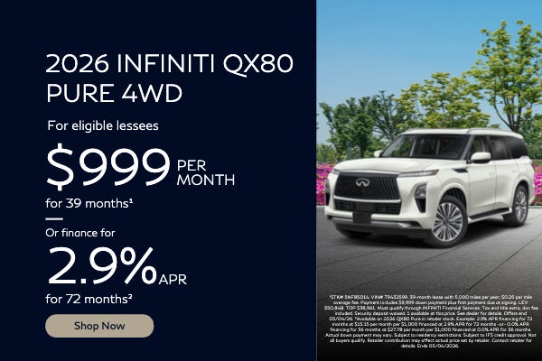 2026 INFINITI QX80 Pure 4WD