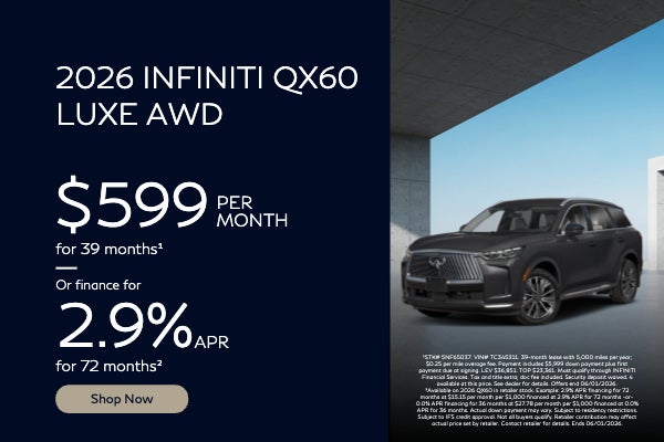 2026 INFINITI QX60 Luxe AWD